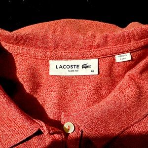 Lacoste Classic Polo. Slim Fit. Size 48. PGA TOUR CHAMPIONS.